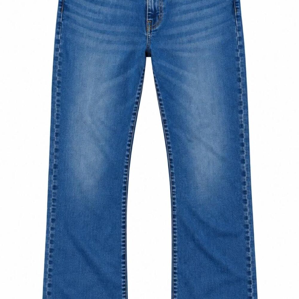 Mutual-weave Men's Blue Jeans